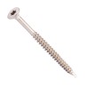 Vrut se zápustnou hlavou a drážkou torx s vrtací špičkou, částečný závit, nerez a2, 4.5x35/24 mm