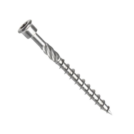 Vrut terasový, cylindrická hlava tx20, frézovací segment, řezná špička, nerez c1 (aisi 410), 4.5x50/30 mm 