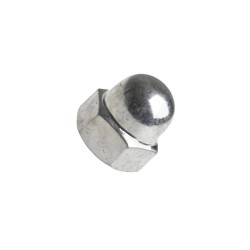 Din 1587 matice šestihranná klobouková (uzavřená), vysoká forma, nerez a2, m20