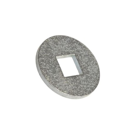 Din 440v podložka pro dřevěné konstrukce se čtvercovým otvorem, forma v, nerez a2, m5 (5.5x18x2)