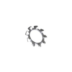 Din 6797-a ozubená podložka s vnějším ozubením, nerez a2, m2 (2.2x4.5x0.3)