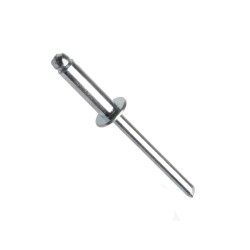 Trhací nýt s plochou hlavou, ocel/ocel, 3.2x6