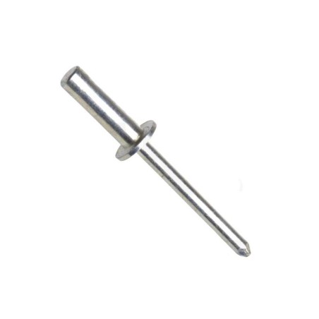 Trhací nýt uzavřený (těsnící) s plochou hlavou, ocel/ocel, 3.2x9.5
