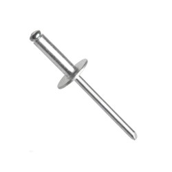 Trhací nýt s velkou hlavou, hliník/ocel, 4.8x27-14 bralo®