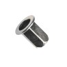 Matice nýtovací, plochá hlava, šestihranná, hladká, otevřená, ocel, zinek bílý, m12 / 1.0-4.0 mm (031110 1216)