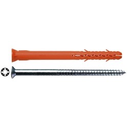 Hmoždinka kontrukční s vrutem pz3 8x140 mbr-s