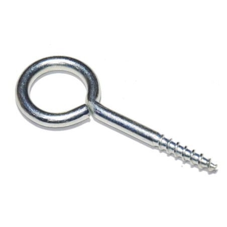 Oko s vrutem 8x4mm zinek