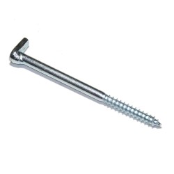 Skoba s křížovou drážkou 100mm zinek