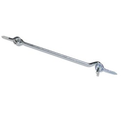 Hák rozpěrný s okem 80x3,5mm zn