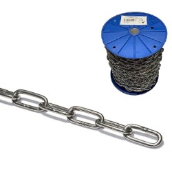 Řetěz dlouhý článek 3mm, zb