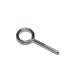 Oko s vrutem 16x8mm nerez a2