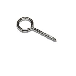 Oko s vrutem 30x14mm nerez a2