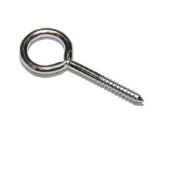 Oko s vrutem 40x16mm nerez a2