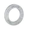 Podložka nord-lock® pro šrouby se šestihrannou hlavou (nlsp), ocel, zinek lamelový, m22 (23.4x42x4.6)