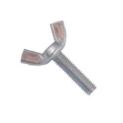 Din 316, šroub křídlatý, americký typ af, ocel 4.6, zinek bílý, m8x50 mm