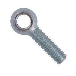 Din 444, šroub otočný s okem a závitem k hlavě, typ lb, ocel 4.6, zinek bílý, m16x70 mm