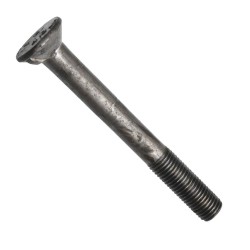 Din 604, šroub se zápustnou hlavou a nosem, ocel 4.6, bez povrchové úpravy, m20x140 mm
