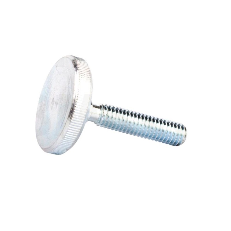 Din 653, šroub s nízkou rýhovanou hlavou, ocel 4.6, zinek bílý, m3x6 mm