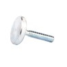 Din 653, šroub s nízkou rýhovanou hlavou, ocel 4.6, zinek bílý, m6x30 mm