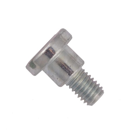 Din 923, šroub s plochou hlavou a rovnou drážkou, s osazením, ocel 5.8, bez povrchové úpravy, m8x16 mm